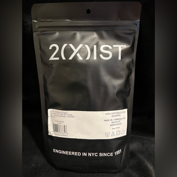 2(x)ist small 3 pack thongs - Picture 2 of 2